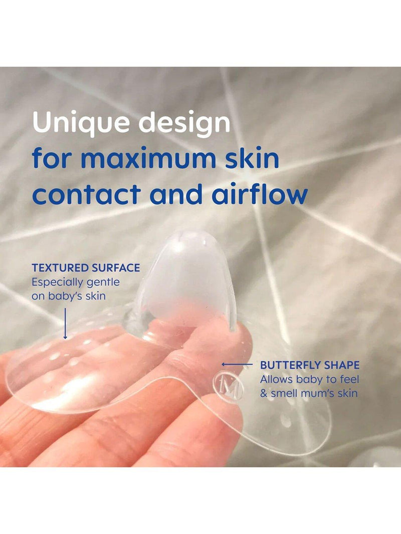MAM nipple shields Size 2 medium pack of 2 - British product
