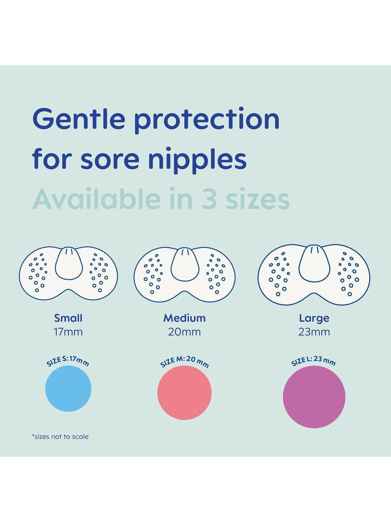 MAM nipple shields Size 2 medium pack of 2 - British product
