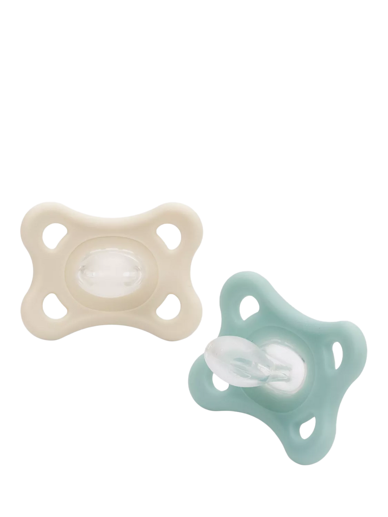 MAM Comfort Soother silicone 0-3 months pack of 2, UK version