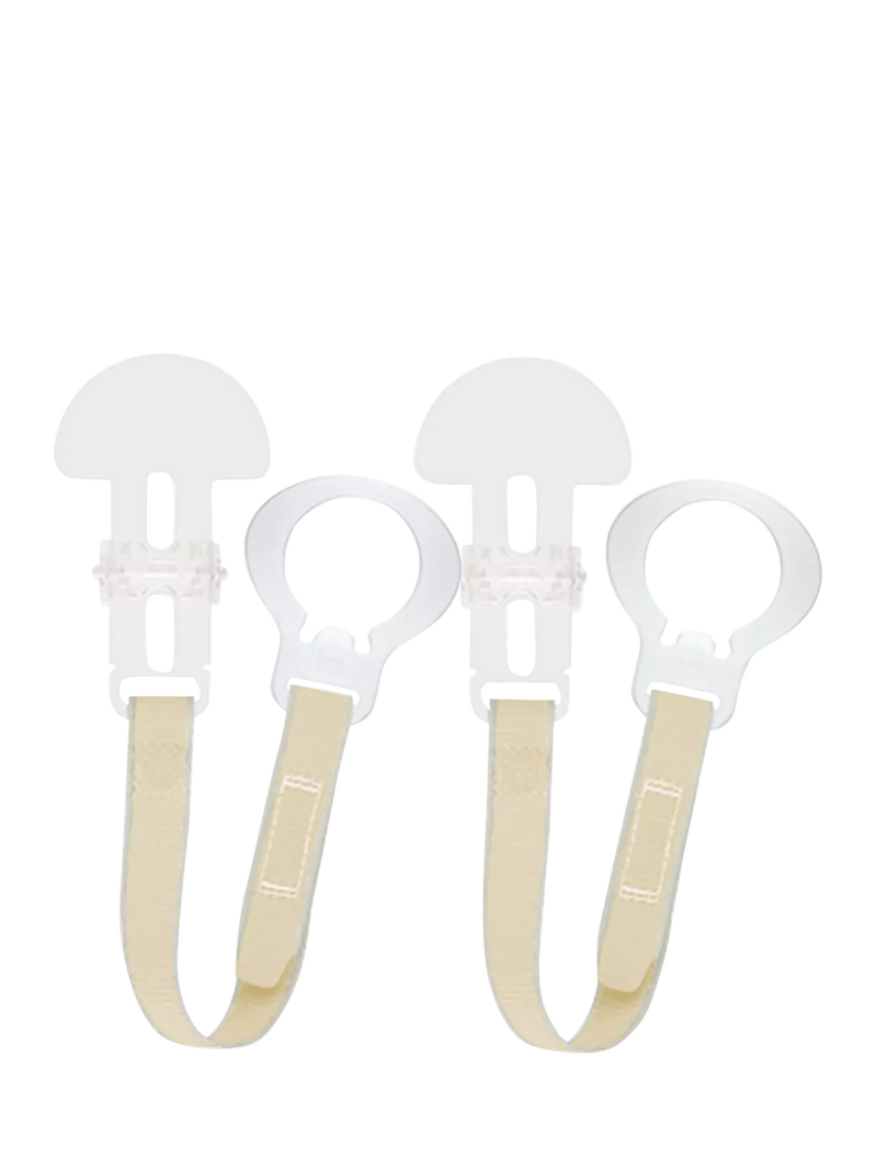 MAM baby soother clip pack of 2, imported from the UK