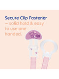 MAM baby soother clip pack of 2, imported from the UK