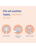 MAM baby soother clip pack of 2, imported from the UK