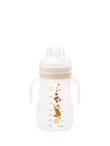John Lewis MAM Trainer Baby Bottle with Glow in the Dark Handles 220ml- Buy online at McGrocer