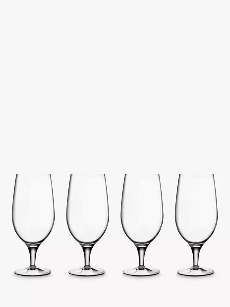 Luigi Bormioli Michelangelo stemmed beer glass set of 4 575ml, UK version