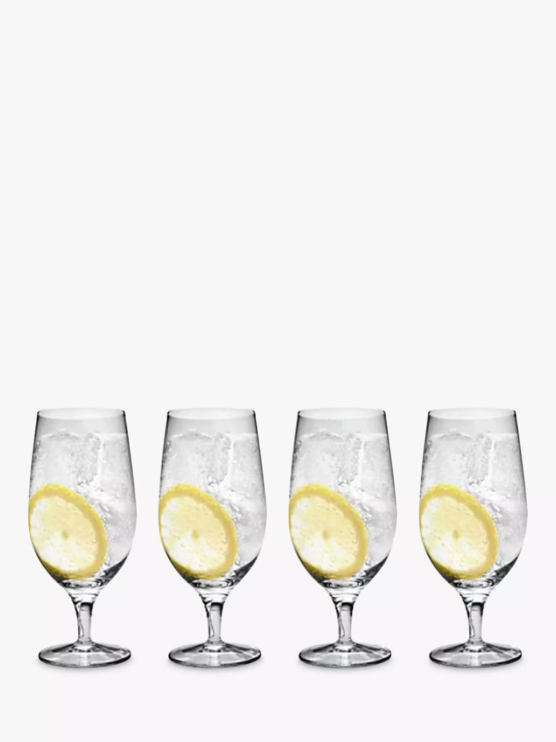 Luigi Bormioli Michelangelo stemmed beer glass set of 4 575ml, UK version