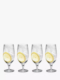 Luigi Bormioli Michelangelo stemmed beer glass set of 4 575ml, UK version