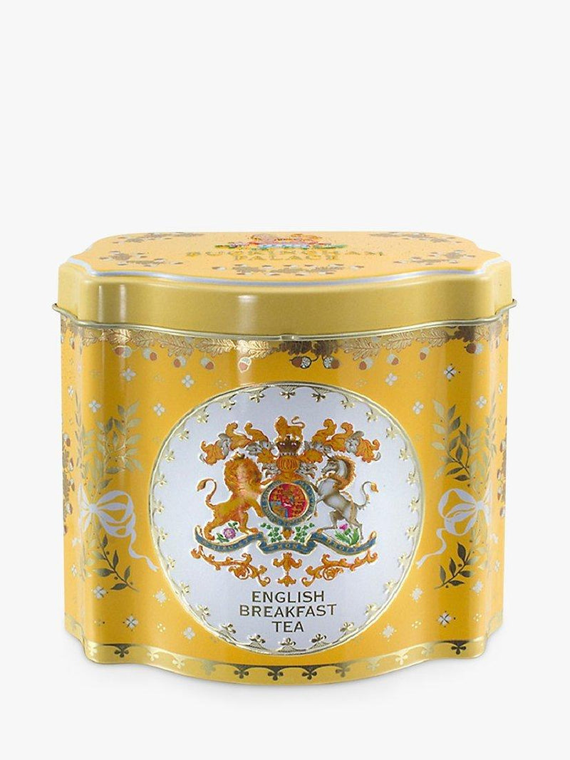 Royal Collection Buckingham Palace Breakfast Tea Caddy 125g, imported from the UK
