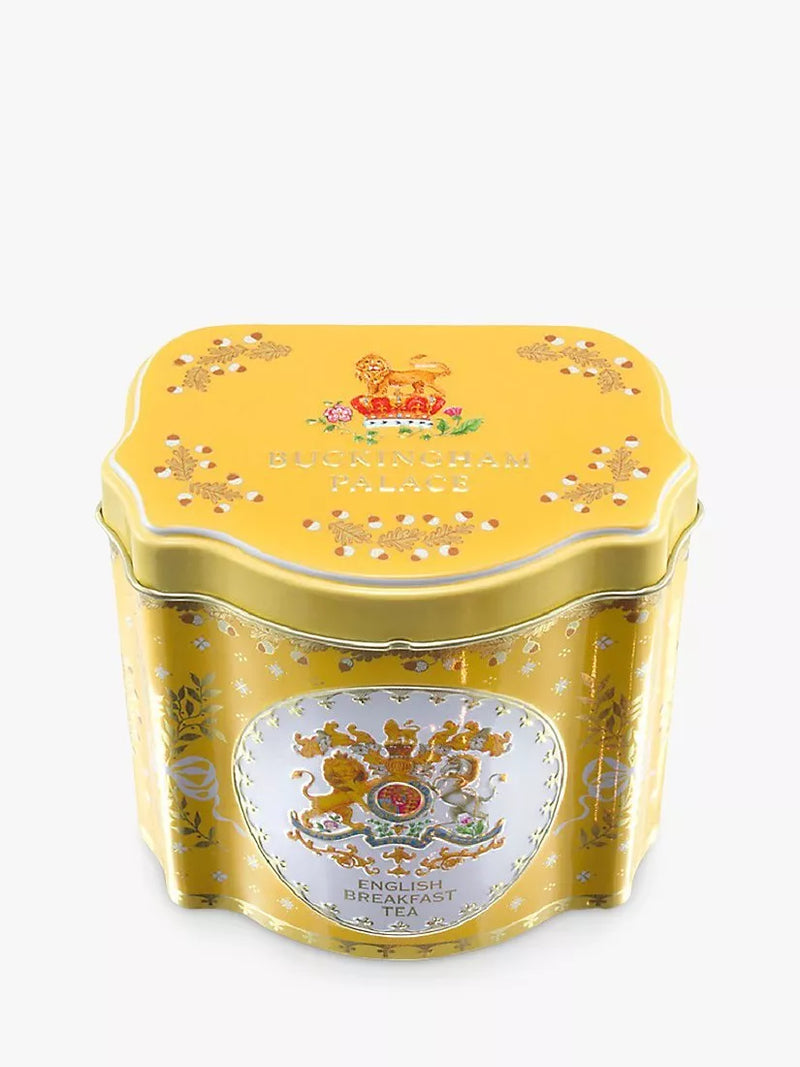 Royal Collection Buckingham Palace Breakfast Tea Caddy 125g, imported from the UK