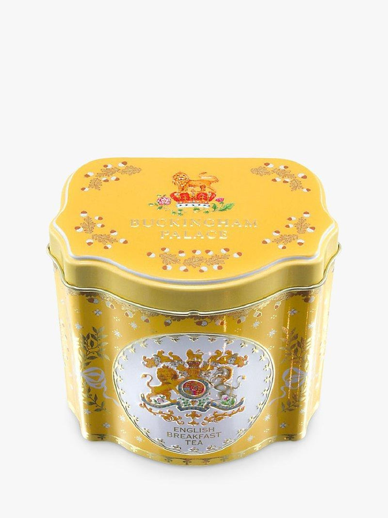 Royal Collection Buckingham Palace Breakfast Tea Caddy 125g, imported from the UK