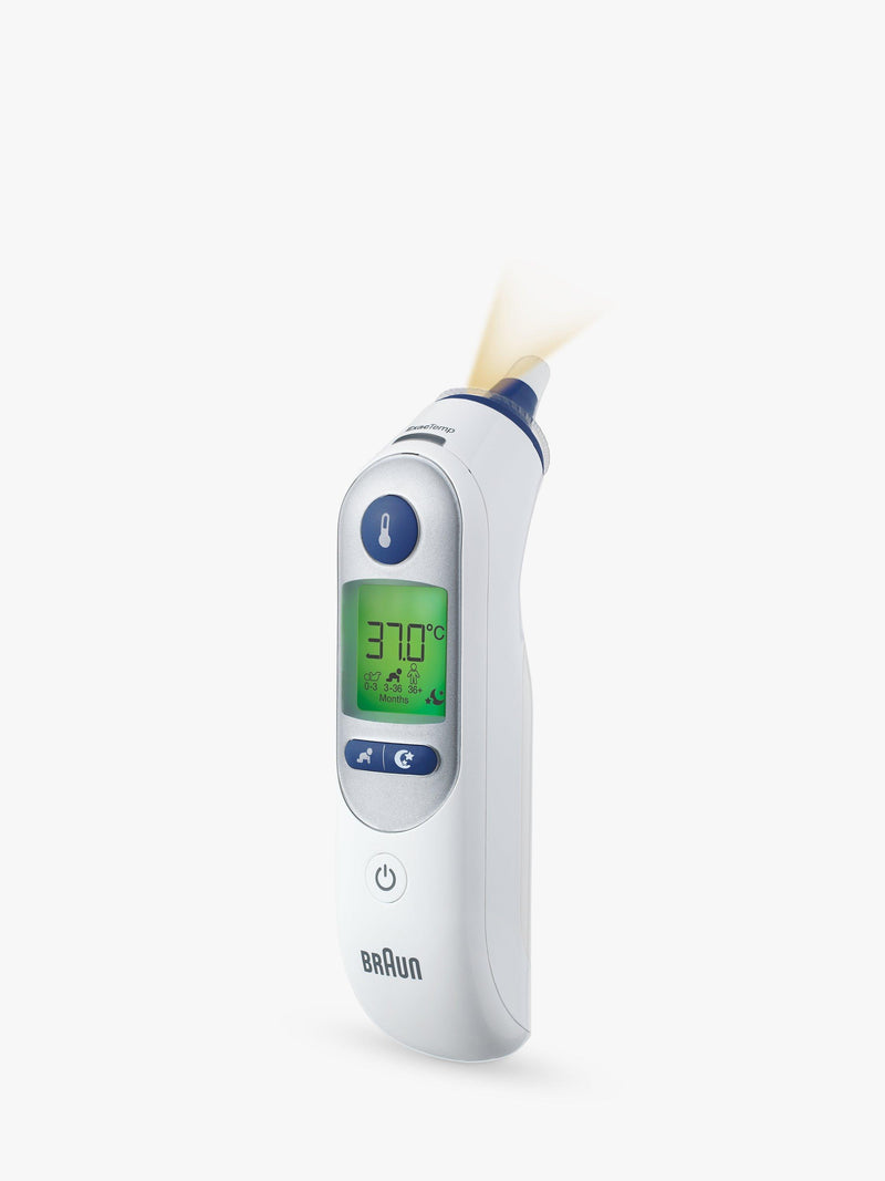 Braun infrared ear thermometer for babies and adults - British product