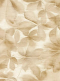 Harlequin grounded wallpaper with horse chestnut leaf design and fabric-like emboss, UK version
