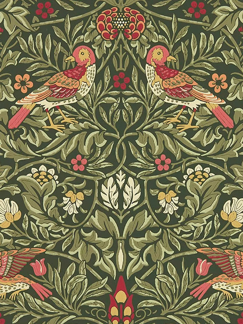 Morris & Co. Bird Wallpaper L10m x W52cm - British product