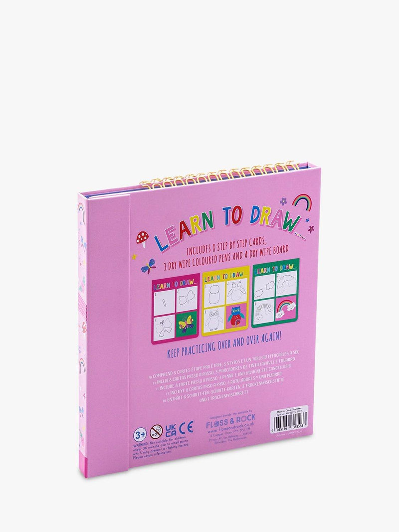 Floss & Rock Rainbow Fairy Learn to Draw activity book (British brand)