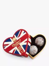 John Lewis Heart-Shaped Milk Chocolate Truffle Box with Salted Caramel Filling, 36g- Buy online at McGrocer