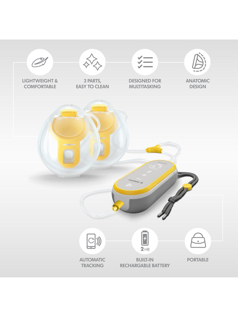 Medela Freestyle Handsfree Double Electric Breast Pump, imported from the UK
