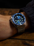Seiko 5 Sports automatic watch blue dial, UK version