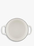 Le Creuset cast iron mini hearts round casserole 22cm, imported from the UK