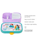 Mepal Disney Princess lunch box 750ml - British product