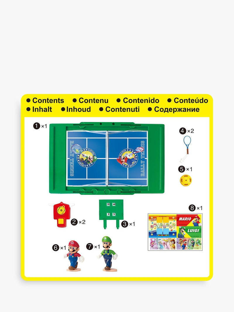 Nintendo Super Mario Rally Tennis tabletop game - British product