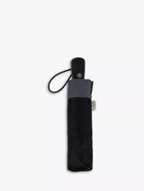 John Lewis totes Eco Auto Open & Close Umbrella, Black/Charcoal- Buy online at McGrocer