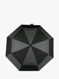 totes Eco Auto Open Close umbrella Black Charcoal, imported from the UK