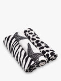 Etta Loves animal print sensory muslin squares pack of 3 - British product