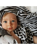 Etta Loves animal print sensory muslin squares pack of 3 - British product