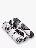 Etta Loves sensory muslin squares with plant prints, pack of 3 - British product