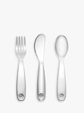 Munchkin Stainless Steel 3 Piece Toddler Cutlery Set imported from the UK