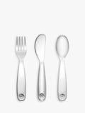 Munchkin Stainless Steel 3 Piece Toddler Cutlery Set imported from the UK