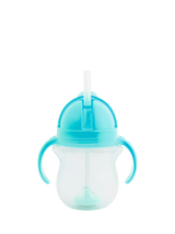 Gobelet d'apprentissage Munchkin Tip and Sip avec paille lestée, 207 ml
