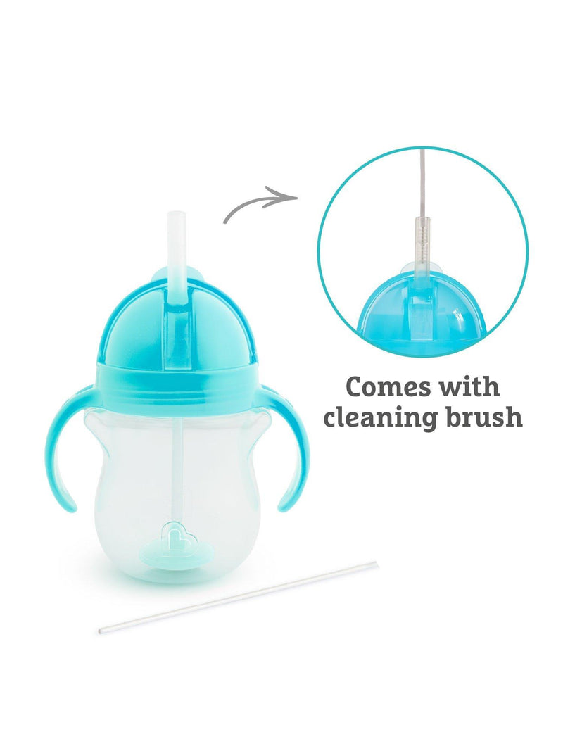 Munchkin weighted straw trainer cup 207ml, imported from the UK