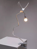 Seletti Sparrow Table Lamp white resin large, imported from the UK