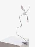 Seletti Sparrow Table Lamp white resin large, imported from the UK