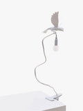 Seletti Sparrow Table Lamp white resin large, imported from the UK