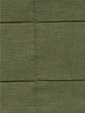 John Lewis Linen Blend Quilted Bedspread - Avocado