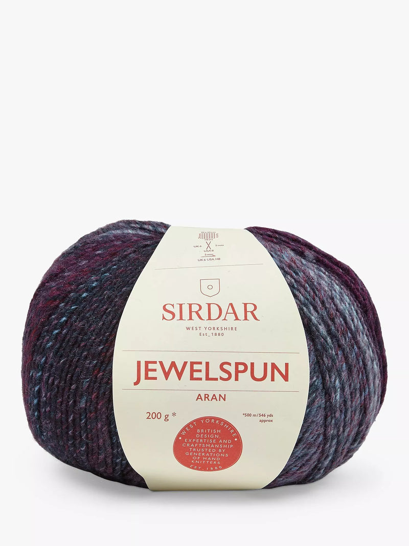 Sirdar Jewelspun Aran Knitting and Crochet Yarn 200g