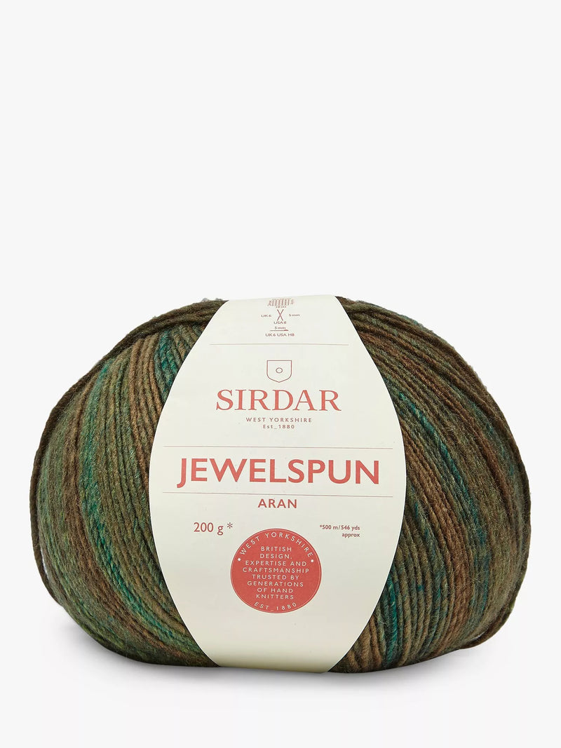 Sirdar Jewelspun Aran Knitting and Crochet Yarn 200g