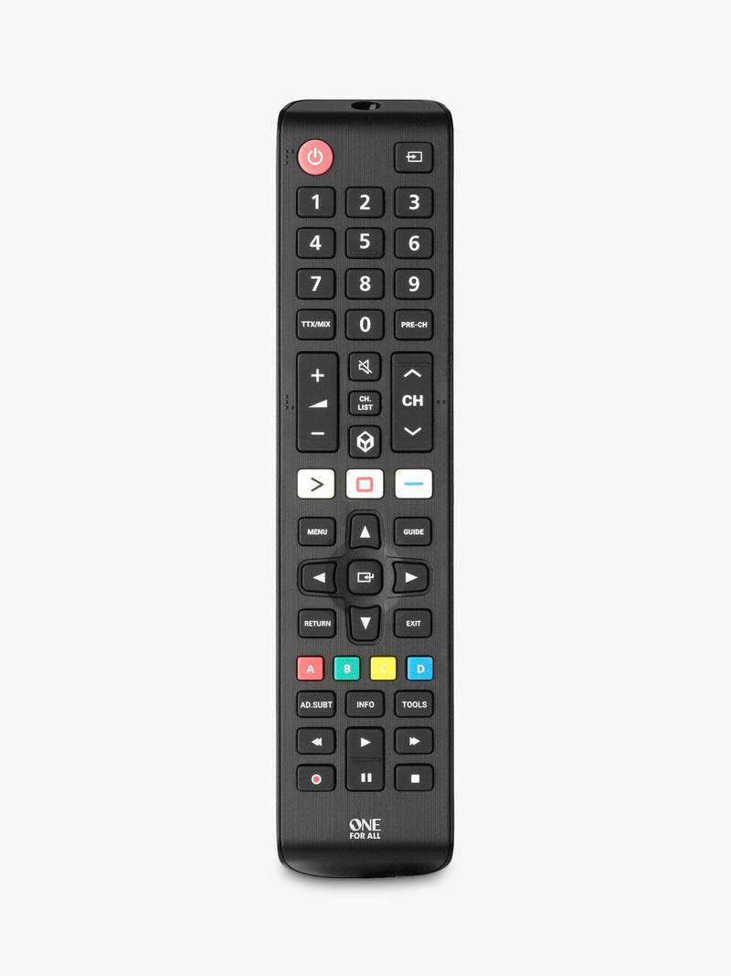 One For All URC4910 replacement remote for Samsung TVs, UK version