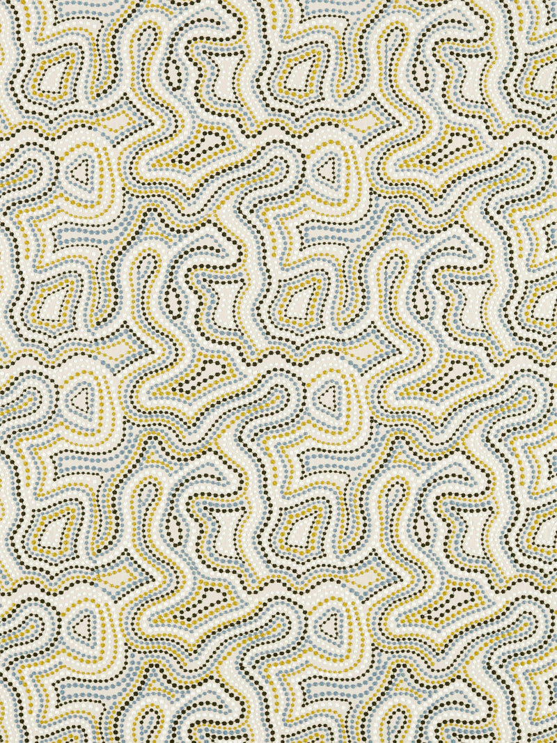 Harlequin Sunstone furnishing fabric abstract pattern, UK version