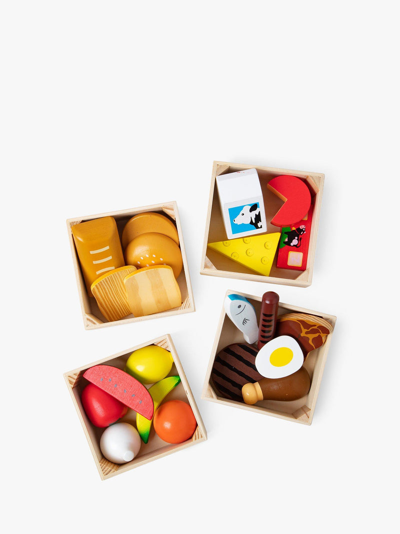 Melissa & Doug Food Groups play food set, imported from the UK