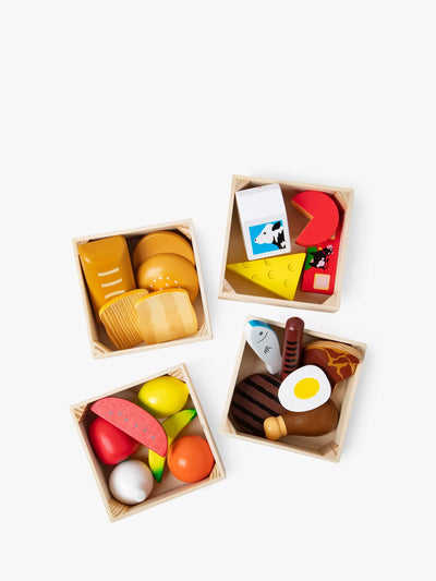 John Lewis Melissa & Doug Food Groups Pretend Play Food Set- Buy online at McGrocer
