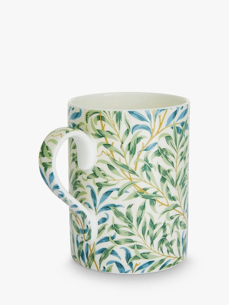 Morris & Co. Willow Boughs bone china mug 340ml, UK version