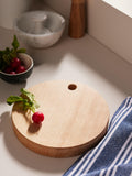 John Lewis ash wood round chopping board 20cm, UK version