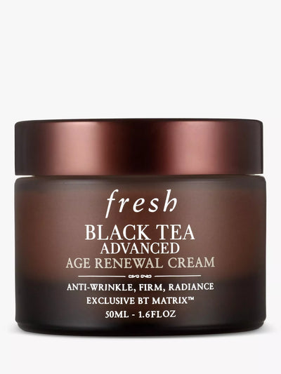 John Lewis Fresh Black Tea Advanced Age Renewal Anti-Ageing Face Cream, 50ml- Buy online at McGrocer