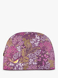 Sara Miller bird and florals cosmetic bag purple (British brand)