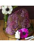 Sara Miller bird and florals cosmetic bag purple (British brand)