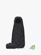 John Lewis Compact TOG 4 Footmuff for Infant Car Seats in Black with Recycled Filling- Buy online at McGrocer