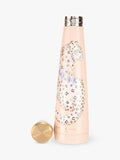 Yvonne Ellen leopard stainless steel drinks bottle pink/multi 400ml (British brand)
