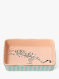 Yvonne Ellen Cheetah stoneware roaster 26cm (British brand)